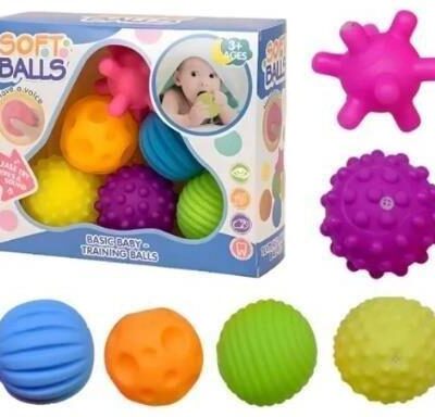PELOTAS SENSORIALES TEXTURIZADAS