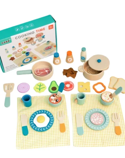Set de cocina juguete de madera - JENSA TOYS